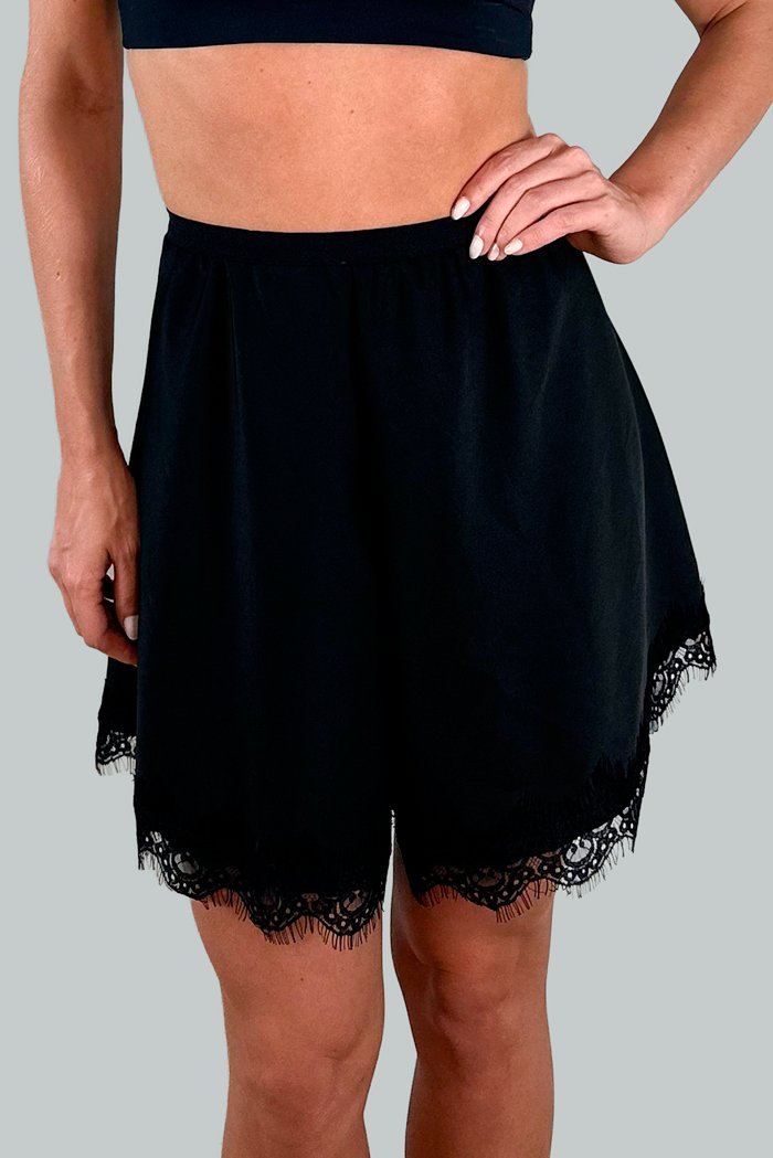 Shorts Bloomer Luz das Ilhas Preto
